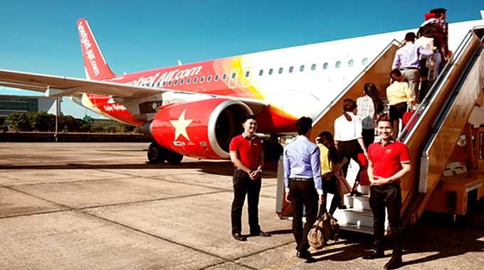 Vietjet Air increases flights from HCM city to Quang Nam