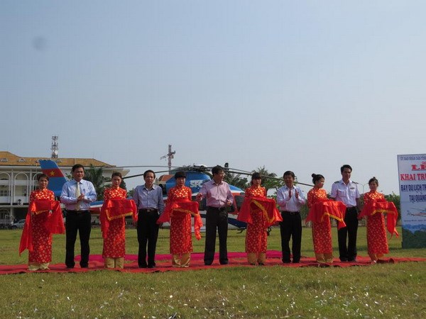 Quang Binh launches helicopter tours