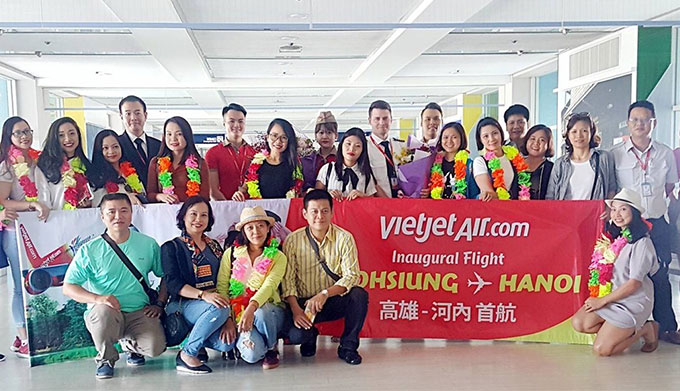 Vietjet Air opens Ha Noi - Kaohsiung route