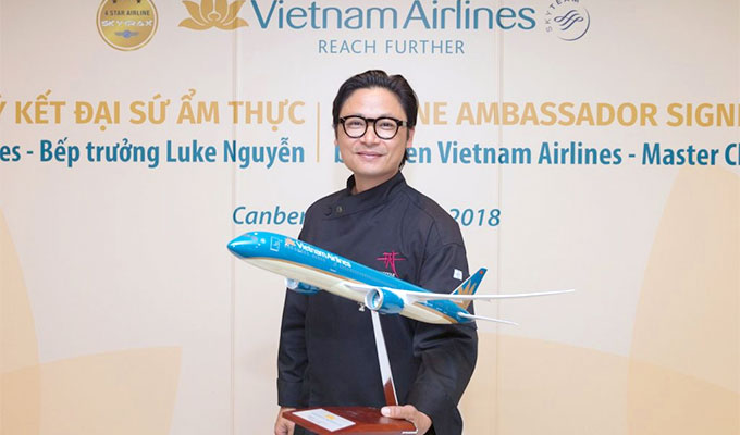 Vietnamese-Australia chef named Vietnam Airlines’ food ambassador