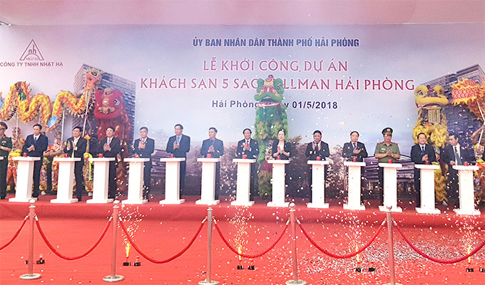 Construction of five-star hotel begins in Hai Phong