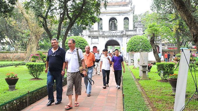 Ha Noi welcomes 3 million foreign tourists in five months