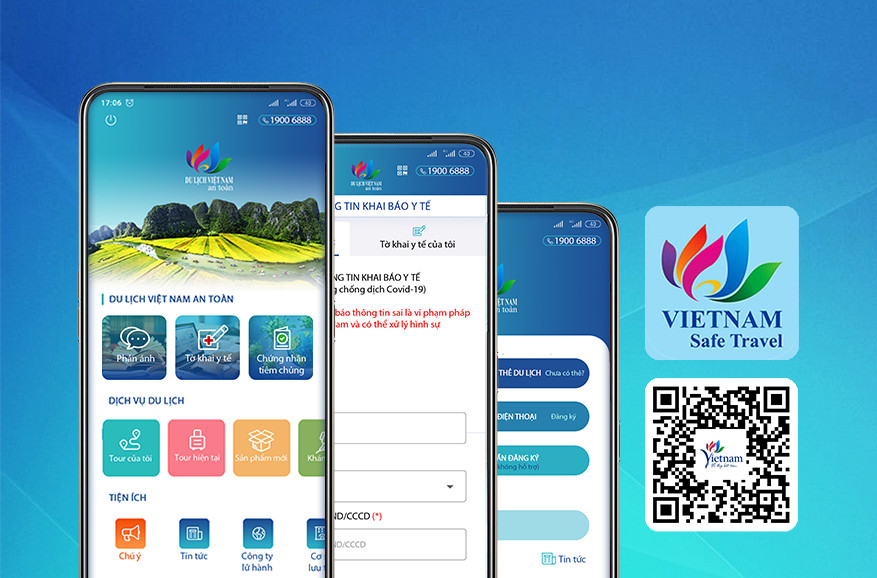 Health declaration service integrated into Vietnam Safe Travel app