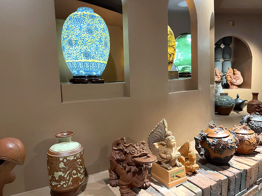 Finding historical and cultural values of Vietnamese people in the Ceramics Museum