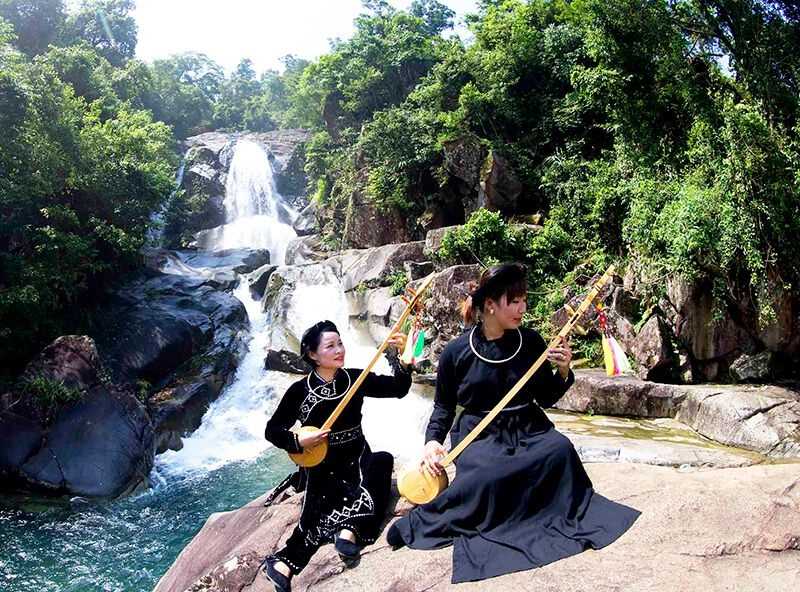 Khe Van waterfall in Quang Ninh
