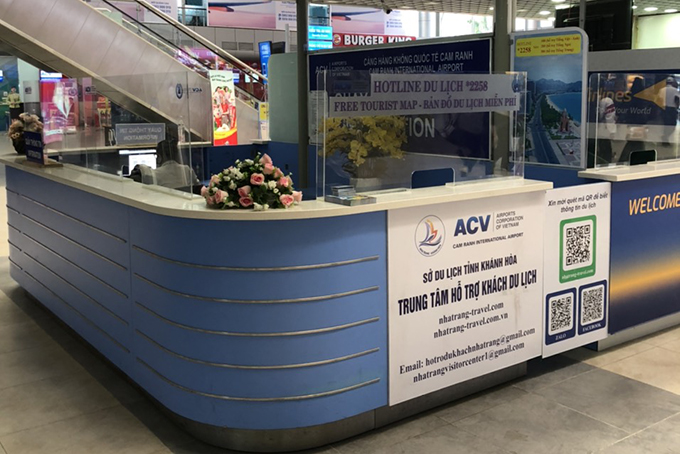 Tourist Support Center opens at Cam Ranh International Airport