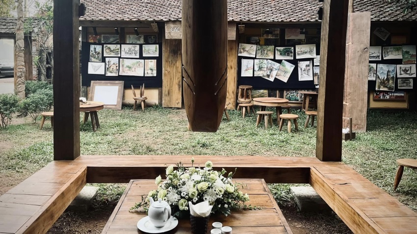 Ha Noi exhibition promotes architectural value of Duong Lam Ancient Village