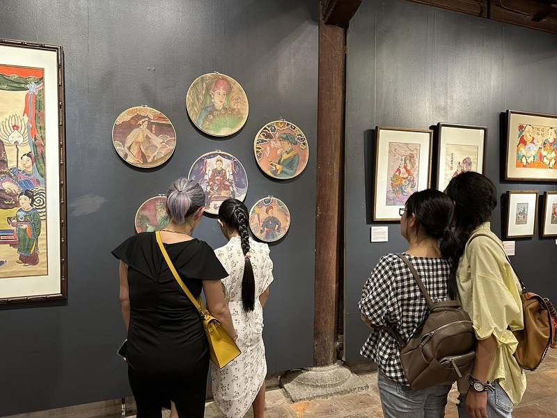 Young artists’ conversation with Hang Trong folk painting
