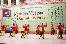 Poetry Day in Ha Noi, Nghe An and HCMC